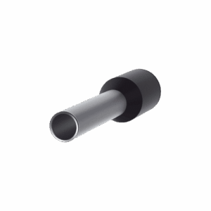 Ferrule Aislado Para Cables 16 AWG, PIN de 10 mm de Longitud, Mango Color Negro, Paquete de 500pz  FSD78-10-D