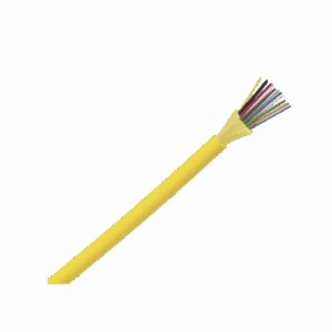 Cable de Fibra Óptica de 12 hilos, Monomodo OS2 9/125, Interior, Tight Buffer 900um, No Conductiva (Dieléctrica), OFNP (Plenum), Precio Por Metro  FSDP912Y