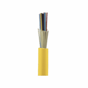 Cable de Fibra Óptica de 24 hilos, Monomodo OS2 9/125, Interior, Tight Buffer 900um, No Conductiva (Dieléctrica), OFNP (Plenum), Precio Por Metro FSDP924Y