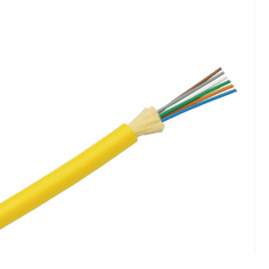 Cable de Fibra Óptica de 6 hilos, Monomodo OS2 9/125, Interior, Tight Buffer 900um, No Conductiva (Dieléctrica), OFNP (Plenum), Precio Por Metro  FSDR906Y