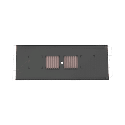 Charola de Empalme para Fibra Óptica, Para Protección de 24 Empalmes de Fusión o Mecánicos, Compatible con los Paneles FRME3 y FRME4  FST24