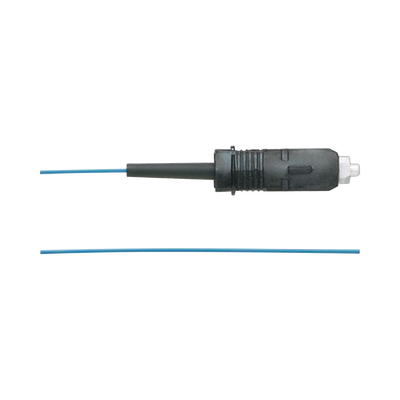 Pigtail de Fibra Óptica SC Simplex, Multimodo OM3 50/125, 900um, Color Aqua, 1 Metro  FX1BN3NNNSNM001