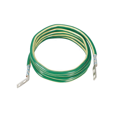 Jumper para Aterrizar Equipos, 6 AWG, con Terminal Doblada a 45 Grados (LCC6-14JAWH-L) Para Conexión a Tierra y Terminal Recta (LCC6 - 14JAW-L) Para Equipos , 2.4 m de Largo GJ696UH | Humberto Chacon Jumper para Aterrizar Equipos, 6 AWG, con Terminal Doblada a 45 Grados (LCC6-14JAWH-L) Para Conexión a Tierra y Terminal Recta (LCC6 - 14JAW-L) Para Equipos , 2.4 m de Largo GJ696UH