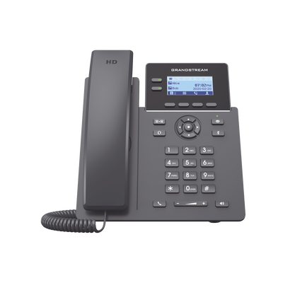 GRP2602, Teléfono IP, 4 cuentas SIP, 2 líneas, No PoE | Humberto Chacon GRP2602, Teléfono IP, 4 cuentas SIP, 2 líneas, No PoE