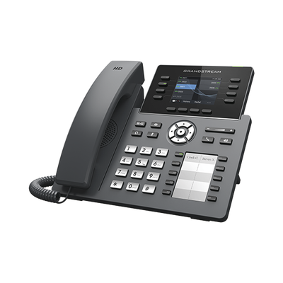 GRP2634, Teléfono IP HD Carrier-Grade, 4 cuentas SIP, 8 líneas, Bluetooth, WiFi, 10 teclas MPK