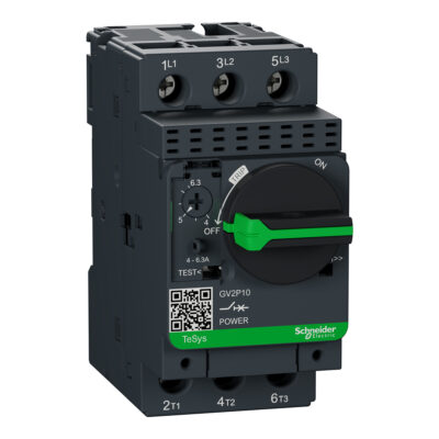 Tesys Gv2 Guardamotor Termomagnético 3P – Ac-3 <= 440Vca 4-6 3 A - GV2P10