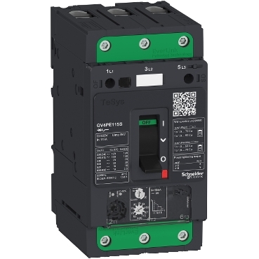 GUARDAMOTOR TERMOMAG          TESYS 50A, 100 KA - GV4PE50S