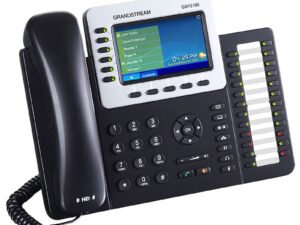 GXP2160, Teléfono IP HD, 6 SIP/Líneas, PoE, 24 Teclas BLF, GigaEth, Bluetooth