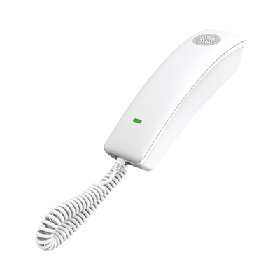 ​H2U-W, Teléfono IP Hotelero, Montaje en pared,  teclado numérico estándar, Opus y PoE.