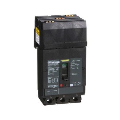 Interruptor termomagnético PowerPacT H, de 125A, 3 polos, 25kA a 600V, I-Line