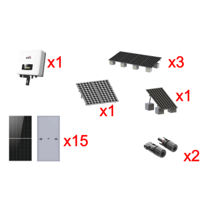 Kit Solar Interconexion / 9kW 220Vca / Inversor AFORE / Montaje Incluido HNS9000TLKIT1