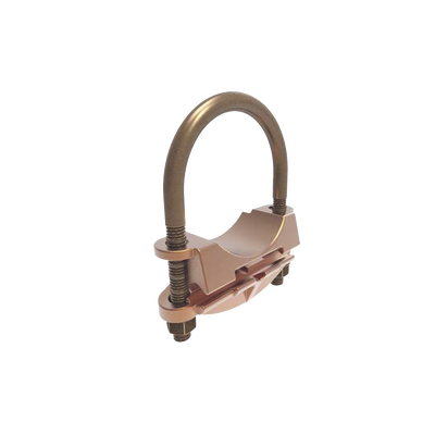 Conector Mecánico para Cable Calibre 4 a 3/0 AWG / Paralelo o 90° Grados a Tubo de 2" o Varilla de 2" - 2 3/8". HUB-GAR-1826 | Humberto Chacon Conector Mecánico para Cable Calibre 4 a 3/0 AWG / Paralelo o 90° Grados a Tubo de 2" o Varilla de 2" - 2 3/8". HUB-GAR-1826