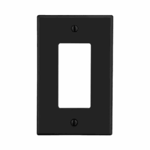 Tapa para Contacto Dúplex Color Negro.  HUB-P26-BK