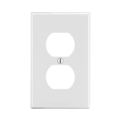 Tapa para Contacto Dúplex Color Blanco.: HUB-P8W
