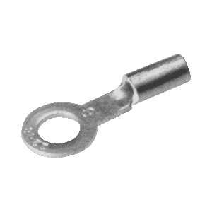 Zapata Terminal de Ojillo  para Tornillo 3/16" (5 mm) y Cable Calibre 16-14 AWG.  HUB-T14-10