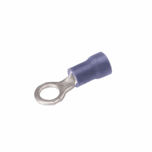 Zapata Terminal de Ojillo  para Tornillo 1/4 in (6 mm) calibre 16-14 AWG con aislamiento de vinilo.  HUB-TP-1414