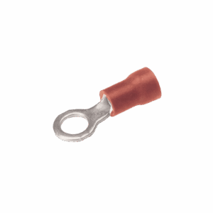 Zapata Terminal de Ojillo  para Tornillo 3/4 in calibre 22-16 AWG con aislamiento de vinilo.  HUB-TP1-64