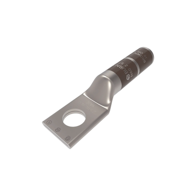 Zapata Terminal de Cañón Largo para Tornillo 5/16" y Calibre 2 AWG. HUB-YA2-C | Humberto Chacon Zapata Terminal de Cañón Largo para Tornillo 5/16" y Calibre 2 AWG. HUB-YA2-C