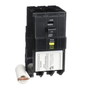 INTERRUPTOR TERMOMAGNETICO CONFALLA A TIERRA 3P 20A 120/240V   QO320GFI