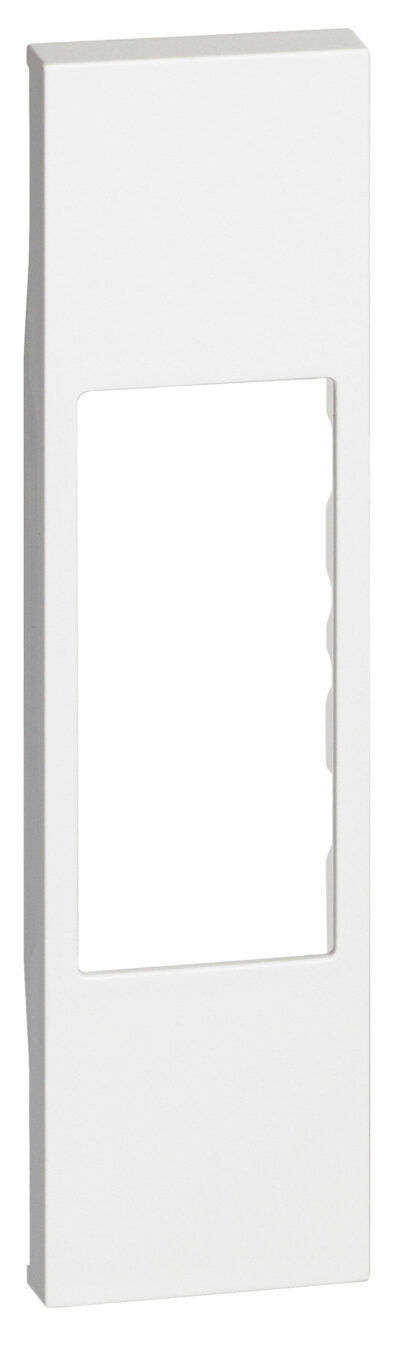 CUBRETECLA CONECTOR RJ11/45,  RCA 1 MÓD. COLOR BLANCO - KW07