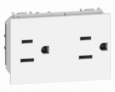 TOMACOR DPLX 2P+T C/PROTECCIÓNINF BCO 3 MÓD 15A 127-250V - KW4188