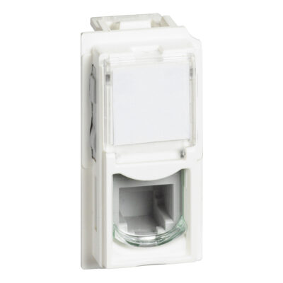 TOMA DE TELÃ‰FONO 4 HILOS COLOR BLANCO 1 MOD. - KW4258RJ11