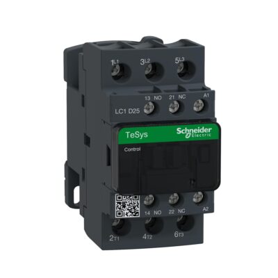 Tesys D Contactor 3P (3Na) – Ac-3 <= 440Vca 25A – Tensión De Bobina 48Vca - LC1D25E7