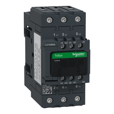 Tesys D Contactor 3P (3Na) – Ac-3 <= 440Vca 65A – Conector Everlink -Tensión De Bobina 440Vca - LC1D65AR7