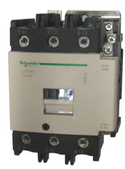 Tesys D Contactor 3P (3Na) – Ac-3 <= 440Vca 80A – Tensión De Bobina 440Vca - LC1D80R7