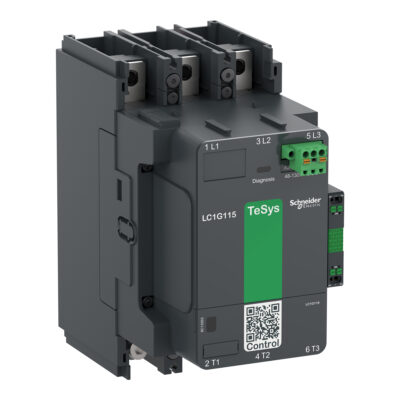 Contactor De Alta Potencia, Tesys Giga, 3 Polos (3No), Ac-3 <=440V 150A, Versión Estándar, Bobina Ca/Cc De Banda Ancha De 48…130V - LC1G150EHEN