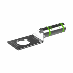 Terminal de Compresión de Cobre con Orificio 3/8 in, para Cable 1 AWG. 20 Piezas  LCA1-38-E