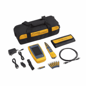 Kit Avanzado de Calificador de Red LinkIQ, Para Verificar Rendimiento de Cableado Hasta 10Gbps Basado en Frecuencia, con Pantalla Multitáctil a Color  LIQ-KIT