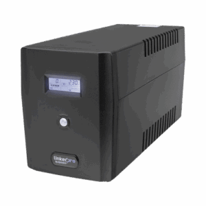 UPS 1500VA/900 W Pantalla LCD / Línea Interactiva 120Vca / 6 tomas 5-15R (4 Respaldadas) / Regulación de Voltaje / Protección RJ45  LP1500LCD