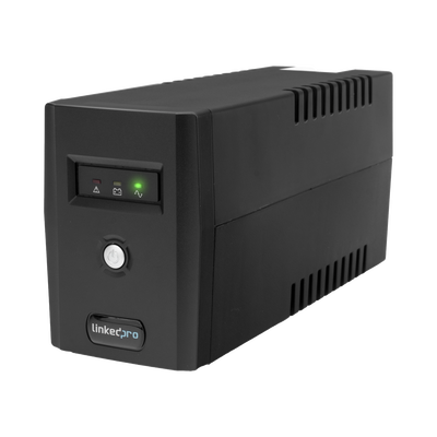 UPS 800VA/480 W Línea Interactiva 120Vca / 6 tomas 5-15R (4 Respaldadas) / Regulación de Voltaje / Protección RJ45 LP800L | Humberto Chacon UPS 800VA/480 W Línea Interactiva 120Vca / 6 tomas 5-15R (4 Respaldadas) / Regulación de Voltaje / Protección RJ45 LP800L