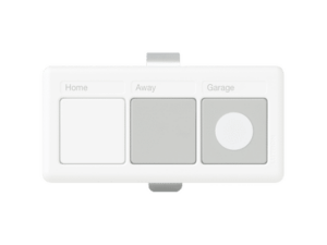 (RadioRA2) Control remoto para iluminación y puertas de garage, uso en visera de automóvil, integrelo con RRDVCRXWH: LR3BHSW