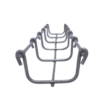 Charola Bimetálica Tipo Malla 33/50 mm, Ideal Para Utilizarse al Exterior o Zonas Húmedas, Hasta 26 Cables Cat6, Tramo de 3 Metros  MG-50-920BM