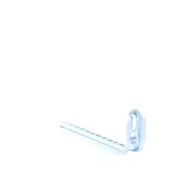 Ménsula omega tipo L inteligente, 310 mm de ancho, con acabado Electro Zinc MG-60-102EZ