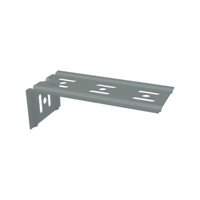 Ménsula económica, para montaje en pared, para anchos de charola de 150mm, con acabado Electro Zinc  MG-60-122EZ