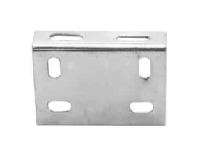 Placa Salida a Tubo, con acabado Electro Zinc   MG-51-104EZ