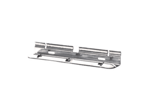 Clip automático para unir tramos de charolas, con acabado Electro Zinc    MG-51-110EZ