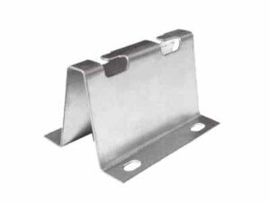 Soporte de piso falso directo, ideal para llegada a Rack, con acabado Electro Zinc   MG-51-142EZ