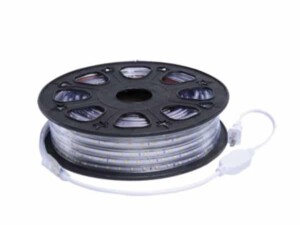 MANGUERA LED 3528 SMD, 127 V, 150 W, LUZ SUAVE CÁLIDA, EXTERIOR, IP65, 25 M. MLED3528SMD127VBC TECNOLITE