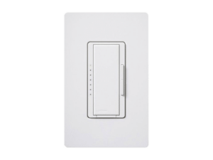 Atenuador inalámbrico con señal ClearConnect, iluminación 150W CFL/LED, 600W incandescente halógeno, 600 VA MLV,  120 V, no requiere neutro: MRF2S6CLWH