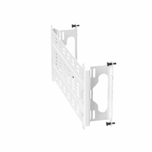 Accesorio Para Montaje de Equipos o Dispositivos en Gabinetes Multipropósito, de Instalación a Presión, de Acero, Color Blanco  MSSHLF