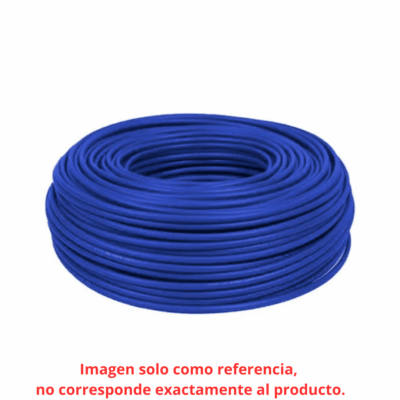MTS CABLE THW CAL 6 AZUL TRAMO  CTHW-6TA