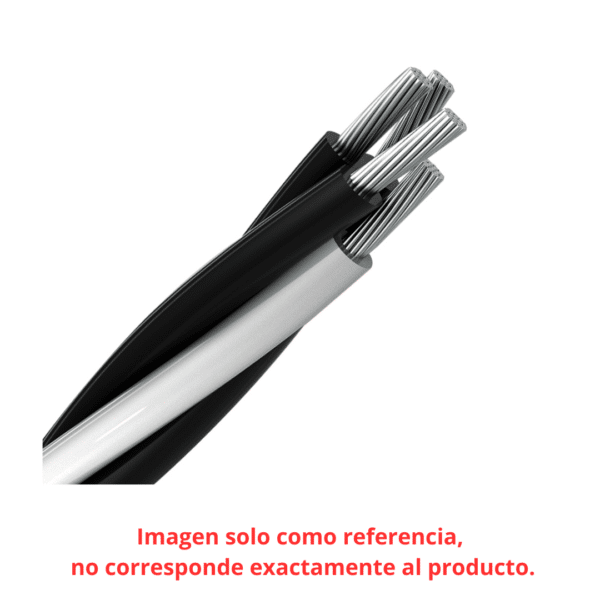 MTS CABLE XLP 2X4+1X4 AL 600V  XLP4(2+1)AL600V