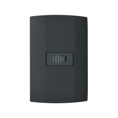 PLACA CON ZUMBADOR MARISIO MWD66877 DE 1 MÓDULO, COLOR NEGRO. MWD66877 SCHNEIDER ELECTRIC