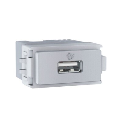 TOMA USB 2.0, BLANCO, 1 MÓDULO. MWD70910 SCHNEIDER ELECTRIC