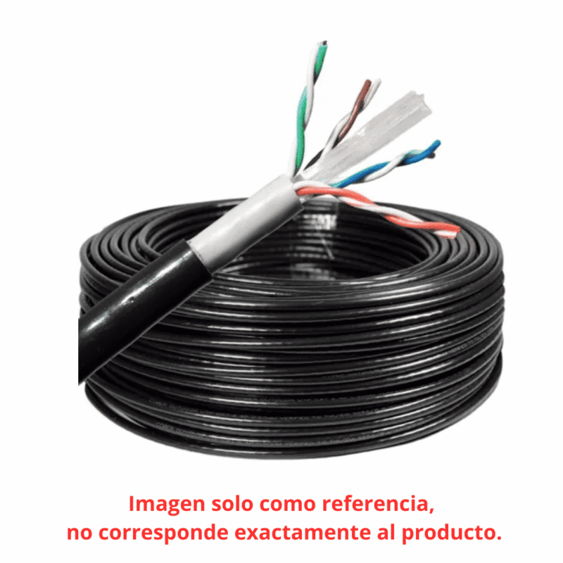 MTS. CABLE UTP NIVEL 6 C/AZUL  66446815T
