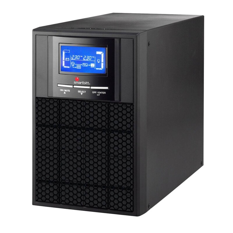 No Break Smartbitt SBOL3KT-1 Doble Conversión en Línea, 2700W, 3000VA, Entrada 100 - 127V, Salida 110 - 127V, 4 Contactos